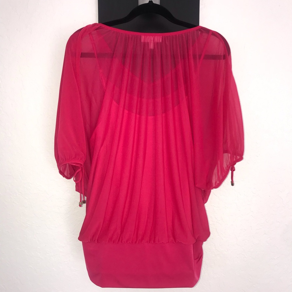 JLO Hot Pink Blouse - Picture 4 of 8